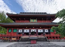Tochigi Prefecture: Sanbutsudo Hall of Nikko's World Heritage-listed Nikko-zan Rinno-ji Temple